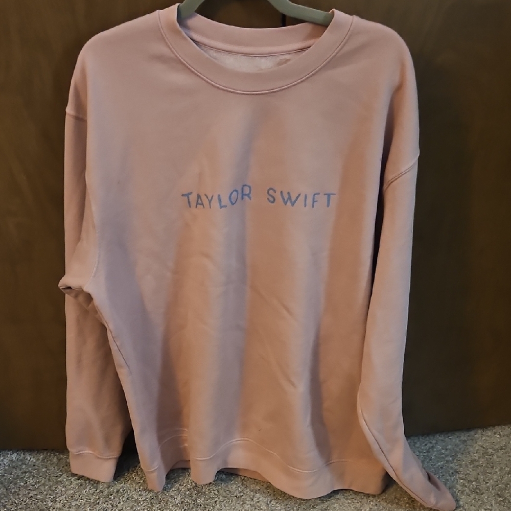Taylor Swift Pink Sweatshirt
